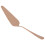 12-Piece Serving Flatware Silverware Set, Serving Utensil Set,Include Cake Server, Slotted Serving Spoon Rose Gold 7