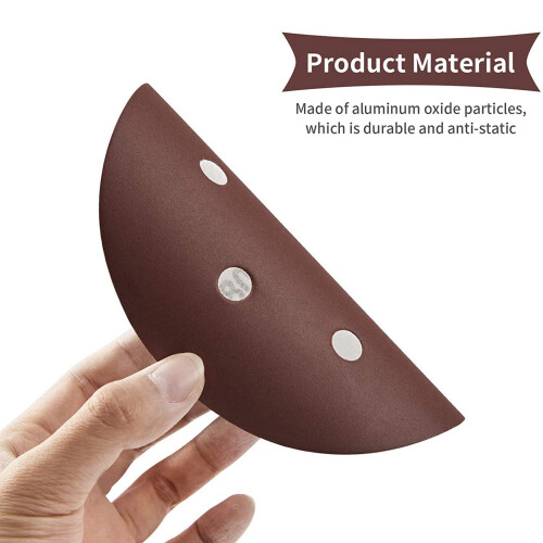 150mm Sanding Disc, 6 Inch Hook and Loop Sanding Pads, 200 Pcs Sandpaper Set Assorted Grits for Random Orbital Sander