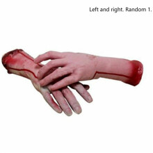 5X Bloody Horror Scary Halloween Prop Fake Severed Life Size Arm Hand House 19 X 10.5cm