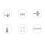 3X Universal Ceiling Fan Lamp Remote Control Kit AC 110V Timing Setting  Adjuste Wind Speed Transmitter Receiver 4