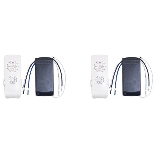 3X Universal Ceiling Fan Lamp Remote Control Kit AC 110V Timing Setting  Adjuste Wind Speed Transmitter Receiver