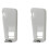 2X Gray Left Driver Sun Visor for  CX-9 CX9 2010-2015 TDY1-69-320 1