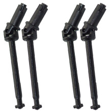 4 St Främre Drivaxel Dogbone 45-ZJ01 för XLH Xinlehong 9145 Hosim 9145 1/20 Truck RC Bilreservdelar