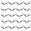 40X New for  Latitude 5530 E5530 Series L+R LCD Screen Hinge Set AM0M1000100 1