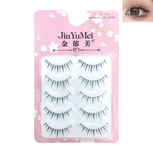 (C18) 5 Pairs Fluffy False Eyelashes - Perfect Gift 2