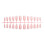24PCS Glitter Pink Fake Nails, Easy Salon Application 1