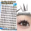 \"Cosplay Sunflower Lashes - Adhesive-Free\" 1