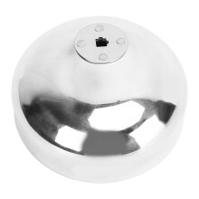 Epee Hand Guard Aluminum Alloy Silver 12cm/4.7in