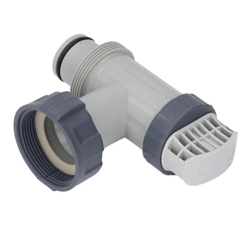 Above Ground Pool Plunger Valve Replacement Kit with Gaskets and Nuts for Intex Pump Models 1