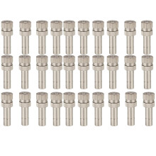 30pcs Brass Misting Nozzles for Garden Cooling and Humidification, Tool Installation