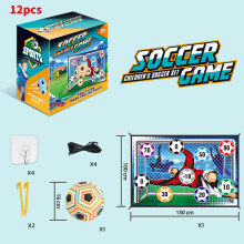 (Style B)Set Tappetino Gioco Pallone Calcio Bambini Esterno Interno Mini Calcio Allenamento Giocattoli Pratica