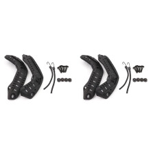 4X for FAST Helmet Rail Accessories Multifunctional DIY for CS Protective Gear Arc Portable Helmet Rail Accessories, C1