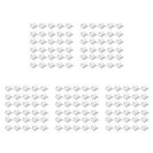 Haken voor Lichtslingers voor Buiten, Clips, 150 Stuks, Clips, Heldere Lichthaak met 150 Waterdichte Zelfklevende Achterkanten