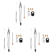 3X Hotend para Prusa I3 MK4/XL Bloco Aquecedor de Cabeça de Impressão Bocal de 0,4 mm 24V 40W Termistor de Aquecimento Kit Extrusora de Capa de