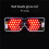 2X Light  Glasses Soldering Practice Kit Sound Activated LED Eyeglasses DIY Electronics Kit for Learning Project B 2