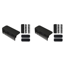 2X Stijltang Opzetkam, Clip-, Greepkam voor Stijltang, Stijltang Stijltangkam, voor Stijltang Zwart