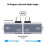 4Pcs OTG Adapter for Fire TV Stick 90 Degree Left/Right Angle Micro-USB to USB OTG Adapter for Android Phone Tablet 4