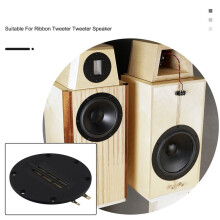 4 Stuks Hoorns 4 Inch Pneumatische Tweeter Aluminium Lint Tweeter Lintluidspreker voor Linttweeter Tweeterkoppen Hoorns
