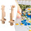 Adjustable Embroidery Stand with Clips, Foldable Cross Stitch Frame for Sewing and Hands Stitching 4
