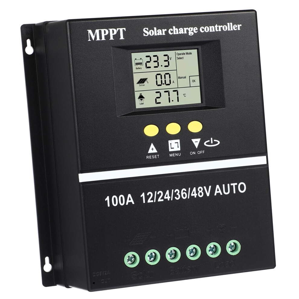 Mppt Solar Charge Controller With Lcd Display, 98% Efficiency, Multi Protection For Offgrid Systems 9053599715023