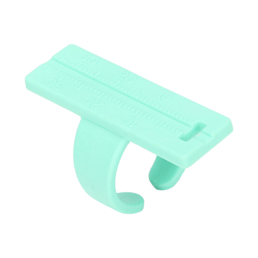 Green Finger Endodontic Ruler Gauge For Dental, Plastic, Precise Measurement