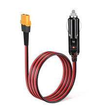 XT60 to 12V Car Cigarette Lighter Adapter 5FT Cable for Solar Generator and Portable Power Station