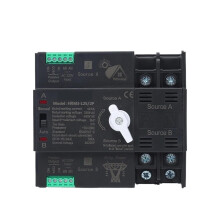 Dual Power Transfer Switch 2P 125A Circuit Breaker for Solar DIN Rail with Millisecond Switching