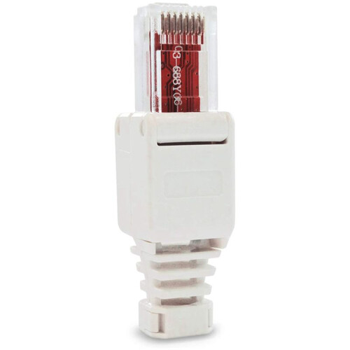 60 X Network Connectors Tool-Free RJ45 CAT6 LAN UTP Cable Plug Without Tools Cat5 Cat7 Installation Cable Patch Cable