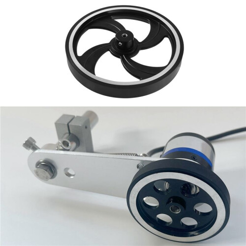 5 Pcs 500mmx6mmX20mm Industrial Aluminum Rubber Measuring Encoder Meter Wheel for Industrial Encoder Encoder Wheel 2