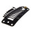 40Pcs Black 10 Teeth Snap the Rubber Back and Cam Wig Clip 4