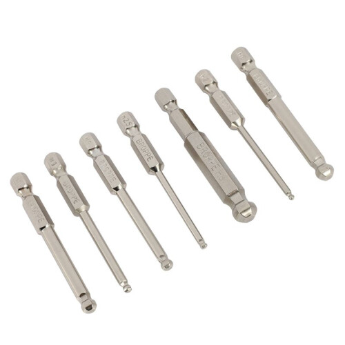 BROPPE 14Pcs S2 Magnetic  Screwdriver Bit 1/4inch Inch Hex Shank 2