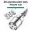 Stainless Steel Float  Valve Automatic Water Level Controller Kitchen Faucet Upgrade Thickened B 1