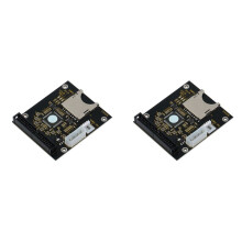 2X Adapter Karte 3.5 IDE 3.5 Zoll 40 Pin Stecker IDE Fest Platten Laufwerk Karte zu IDE 40P Stecker Adapter Karte