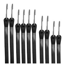 Robuuste Rubberen Bungee-Koorden voor Buiten met Haken, Diverse Maten (9 Inch, 15 Inch, 21 Inch, 31 Inch), voor Het Vastzetten van Zeilen, Hoezen en