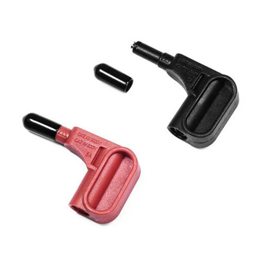 Multimeter Magnetic Connector 4mm Banana Plug Connector Accessory Measurement Tool Component Magnet Probe Terminal Red 1
