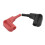 Multimeter Magnetic Connector 4mm Banana Plug Connector Accessory Measurement Tool Component Magnet Probe Terminal Red 5