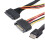 Hard Disk  OculinK SFF-8611 to U.2 SFF-8639 NVMe U2 SDD Solid State Drive Data Cable 90cm 2