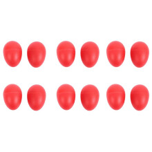 6 Par Plastic Percussion Musical Egg Maracas Shakers RöD