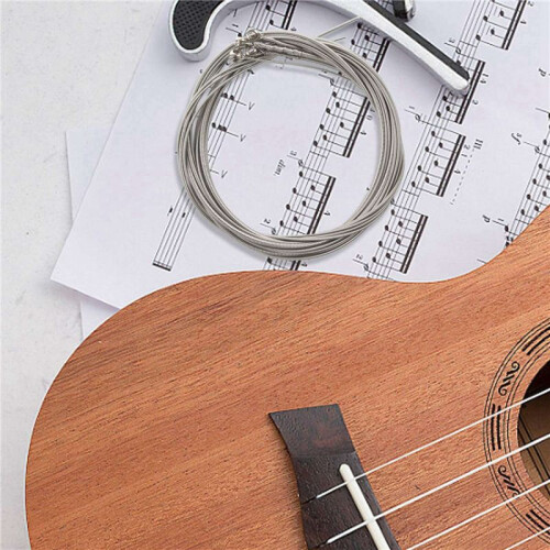 12 Delar BassträNgar BasgitarrtillbehöR GitarrsträNgar SilverpläTerade GitarrmusiktillbehöR 2