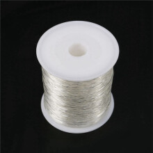 2X Corda Elastica In Cristallo Elastico Trasparente con Cordino da 0,8 mm Corda per Creazione di Gioielli Collana con Filo Perline da 0,8 mm