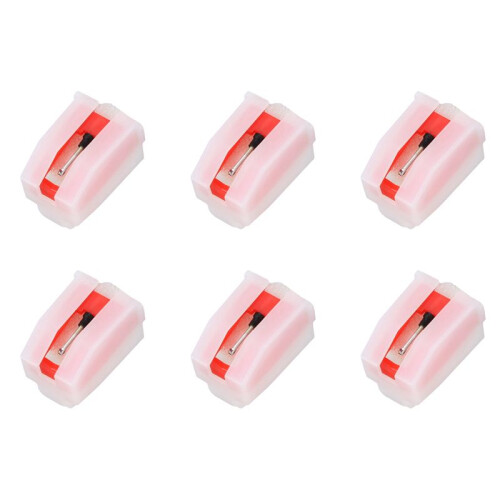 6X Turntable Diamond Stylus for Phonograph Turntable Vinil Lp Gramophone Record Needles Accessories Stylus