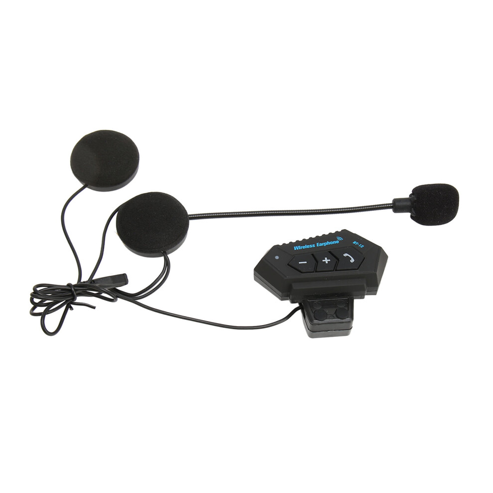 Motorcycle Bluetooth Helmet Headset 5.0 Ip67 Waterproof Adjustable Volume 5001389724483