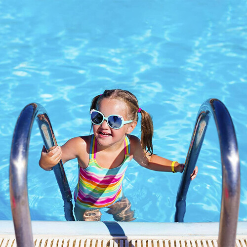 Replacement Pool Ladder Steps 2 Pack – Durable Molded Plastic Treads for Above Ground and Inground Pools 2