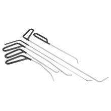 2X Werkzeuge Neue QualitäT Haken Ruten Unlackiert Dellen Entfernung Auto Reparatur Set Werkzeuge Tür Dellen Ding Hagel Entfernung