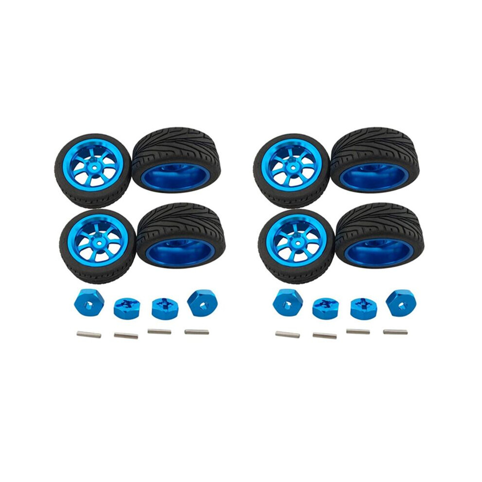 8X Rc Wheel Tires With Hex Nut For 1/18 A959-B A979-B A959 A969 A949 A979 K929 Car Parts Light 6033402184362