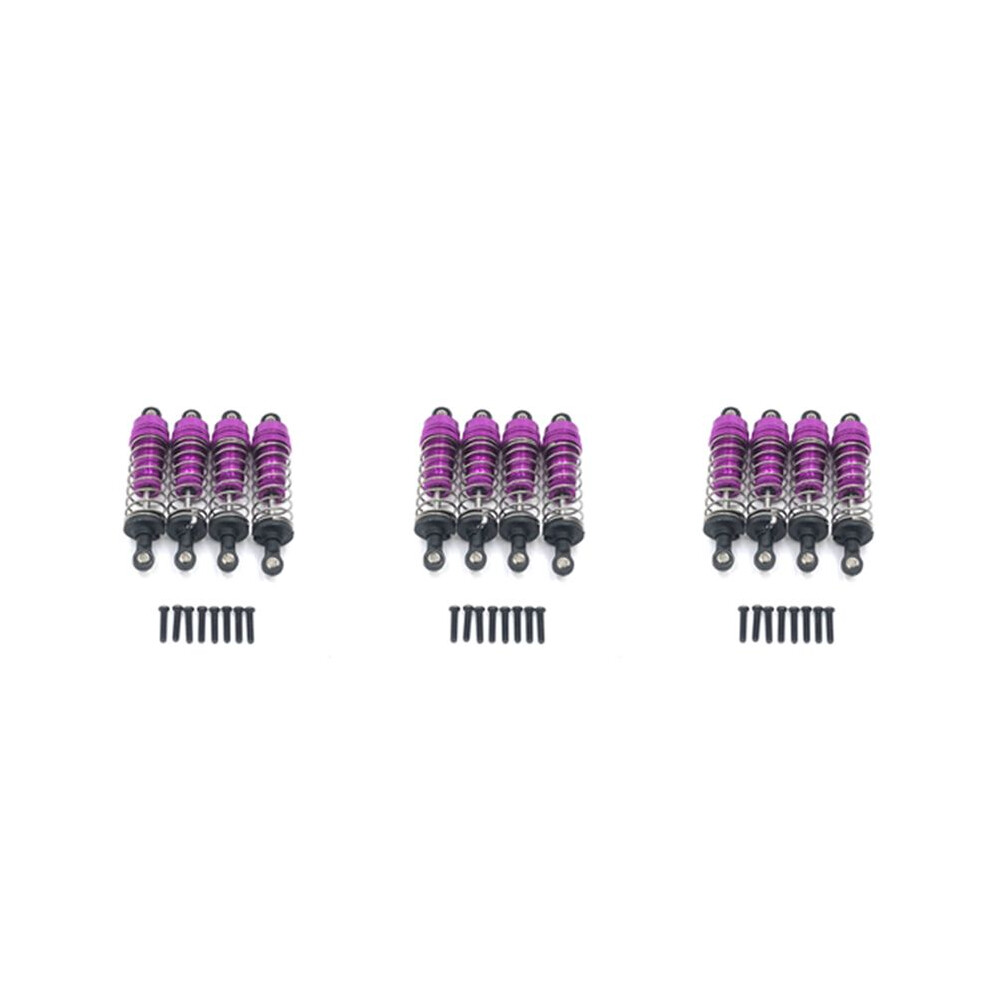 12Pcs Metal Damper For 124019 124018 144001 Rc Car Spare Parts Upgrade Accessories, 6032031551941