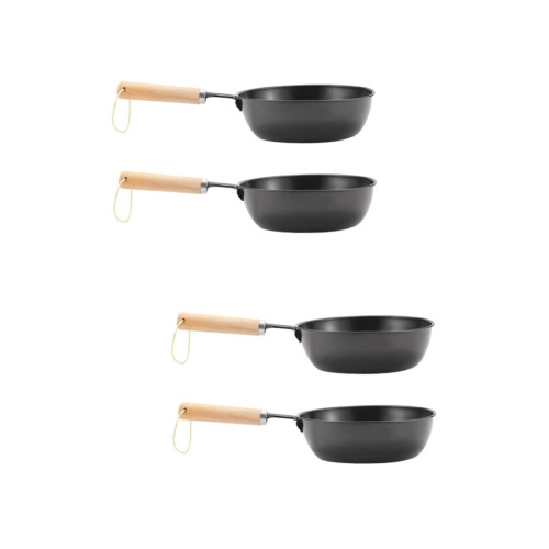 4pcs Portable Charcoal Starter for Camping BBQ Bonfire with Spacious Ventilation Design