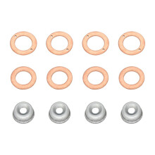 3X Kit de Vedação Do Injetor Junta Do Injetor 19077-53650 15841-53622 15221-94020 para D1105 V2203 D905 D1005 V3300 V3600