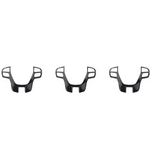 3X Carbon Fiber Steering Wheel Cover Trim Frame Decorator Sticker Car for Ranger Everest Endeavour 2015+
