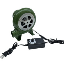 BBQ Forge Blower with Speed Control Switch, 177mm Electric Centrifugal Power for Barbecue Stove